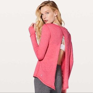 Lululemon Open Back Long Sleeve